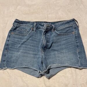 Old Navy Light Blue Denim Cutoff Shorts